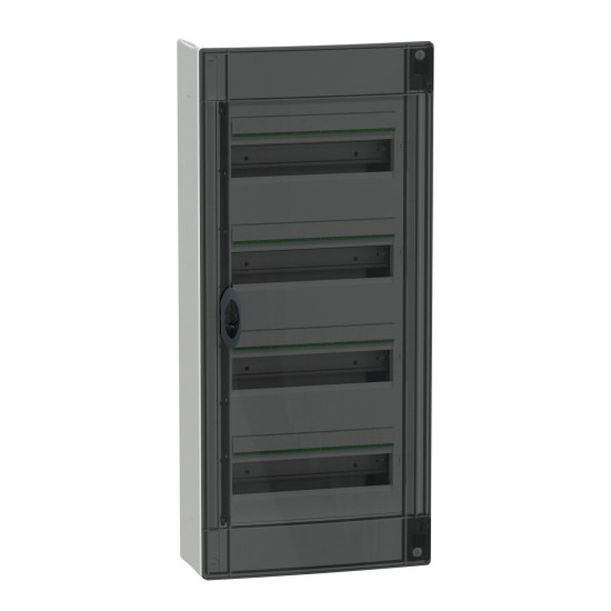 Навісний щит Schneider Electric PrismaSeT XS LVSXR413 4 ряди 52М димчасті двері