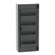 Навісний щит Schneider Electric PrismaSeT XS LVSXR413 4 ряди 52М димчасті двері