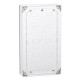 Навісний щит Schneider Electric PrismaSeT XS LVSXR418 4 ряди 72М димчасті двері