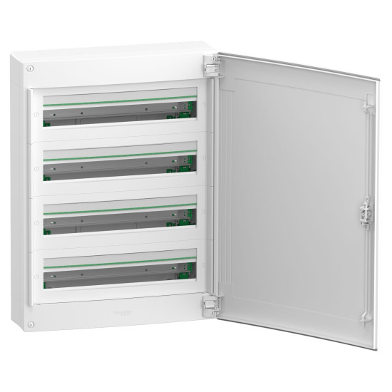 Навісний щит Schneider Electric PrismaSeT XS LVSXQ424 4 ряди 96М білі двері