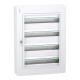 Навісний щит Schneider Electric PrismaSeT XS LVSXR424 4 ряди 96М прозорі двері