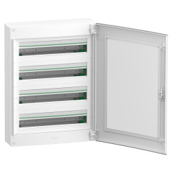Навісний щит Schneider Electric PrismaSeT XS LVSXR424 4 ряди 96М прозорі двері