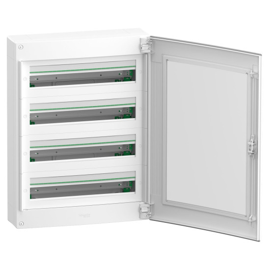 Навісний щит Schneider Electric PrismaSeT XS LVSXR424 4 ряди 96М прозорі двері