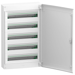 Навісний щит Schneider Electric PrismaSeT XS LVSXQ524 5 рядів 120М білі двері