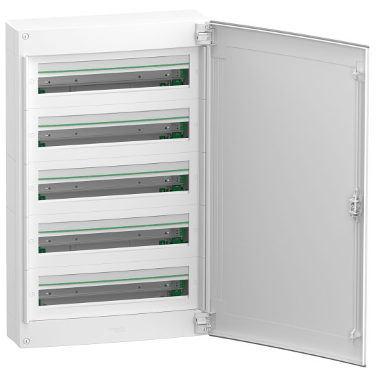 Навісний щит Schneider Electric PrismaSeT XS LVSXQ524 5 рядів 120М білі двері