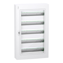 Навісний щит Schneider Electric PrismaSeT XS LVSXR524 5 рядів 120М прозорі двері