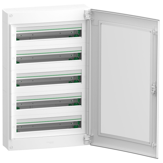 Навісний щит Schneider Electric PrismaSeT XS LVSXR524 5 рядів 120М прозорі двері