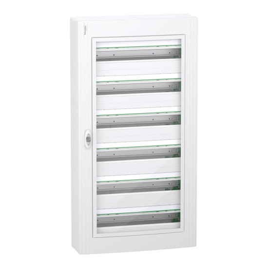 Навісний щит Schneider Electric PrismaSeT XS LVSXR624 6 рядів 144М прозорі двері