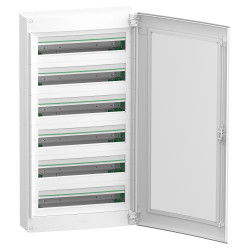 Навісний щит Schneider Electric PrismaSeT XS LVSXR624 6 рядів 144М прозорі двері