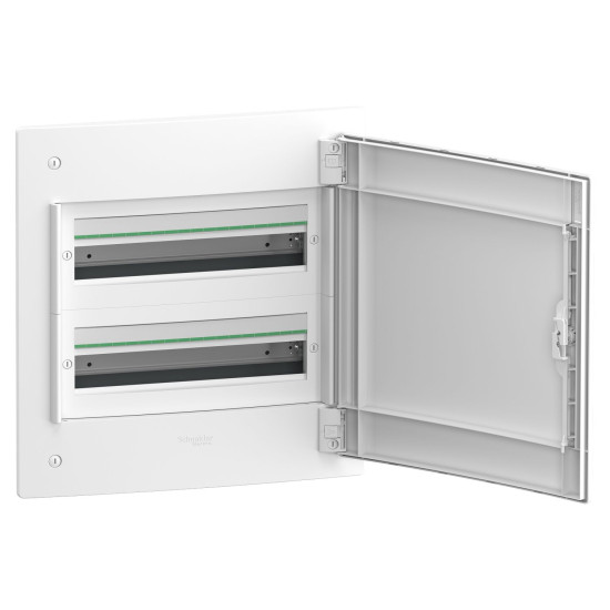 Врізний щит Schneider Electric PrismaSeT XS LVSXN218 2 ряди 36М білі двері