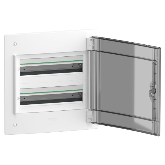 Врізний щит Schneider Electric PrismaSeT XS LVSXP218 2 ряди 36М димчасті двері
