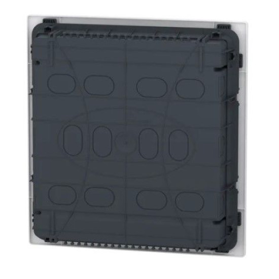 Врізний щит Schneider Electric PrismaSeT XS LVSXP218 2 ряди 36М димчасті двері