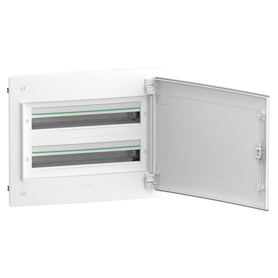Врізний щит Schneider Electric PrismaSeT XS LVSXN224 2 ряди 48М білі двері