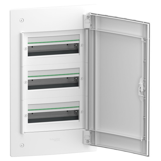 Врізний щит Schneider Electric PrismaSeT XS LVSXN313 3 ряди 39М білі двері