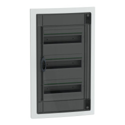 Врізний щит Schneider Electric PrismaSeT XS LVSXP313 3 ряди 39М димчасті двері