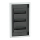 Врізний щит Schneider Electric PrismaSeT XS LVSXP313 3 ряди 39М димчасті двері
