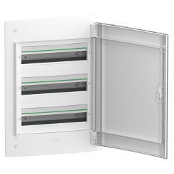Врізний щит Schneider Electric PrismaSeT XS LVSXN318 3 ряди 54М білі двері