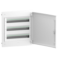 Врізний щит Schneider Electric PrismaSeT XS LVSXN324 3 ряди 72М білі двері