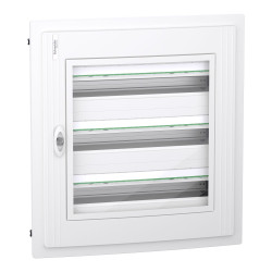 Врізний щит Schneider Electric PrismaSeT XS LVSXP324 3 ряди 72М прозорі двері