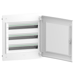 Врізний щит Schneider Electric PrismaSeT XS LVSXP324 3 ряди 72М прозорі двері