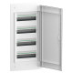 Врізний щит Schneider Electric PrismaSeT XS LVSXN413 4 ряди 52М білі двері
