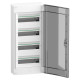 Врізний щит Schneider Electric PrismaSeT XS LVSXP413 4 ряди 52М димчасті двері