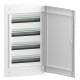 Врізний щит Schneider Electric PrismaSeT XS LVSXN418 4 ряди 72М білі двері