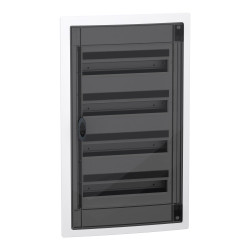 Врізний щит Schneider Electric PrismaSeT XS LVSXP418 4 ряди 72М димчасті двері