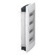 Врізний щит Schneider Electric PrismaSeT XS LVSXP424 4 ряди 96М прозорі двері