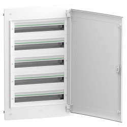 Врізний щит Schneider Electric PrismaSeT XS LVSXN524 5 рядів 120М білі двері