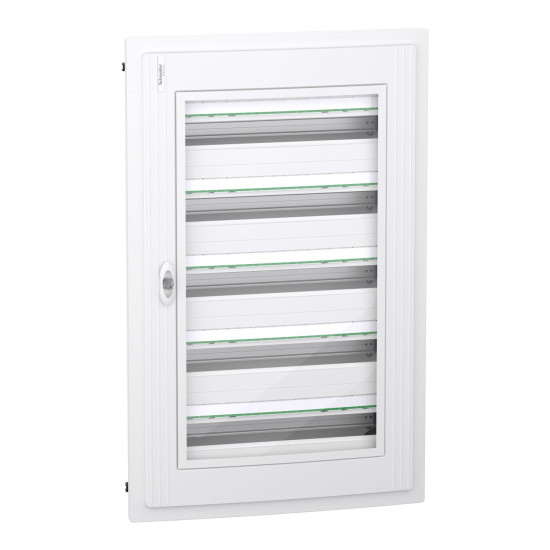 Врізний щит Schneider Electric PrismaSeT XS LVSXP524 5 рядів 120М прозорі двері