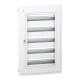 Врізний щит Schneider Electric PrismaSeT XS LVSXP524 5 рядів 120М прозорі двері
