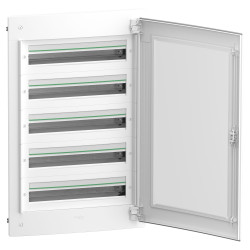 Врізний щит Schneider Electric PrismaSeT XS LVSXP524 5 рядів 120М прозорі двері