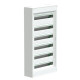 Навісний щит Schneider Electric PrismaSeT S LVSST624 6 рядів 24М