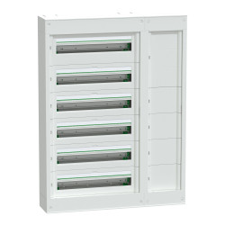 Щит навісний Schneider Electric PrismaSeT S LVSSD624 з розподільчим каналом 6 рядів 24 модулі