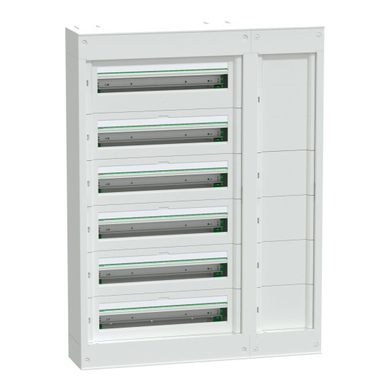 Щит навісний Schneider Electric PrismaSeT S LVSSD624 з розподільчим каналом 6 рядів 24 модулі