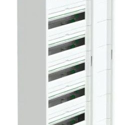 Щит навісний Schneider Electric PrismaSeT S LVSSD724 з розподільчим каналом 7 рядів 24 модулі