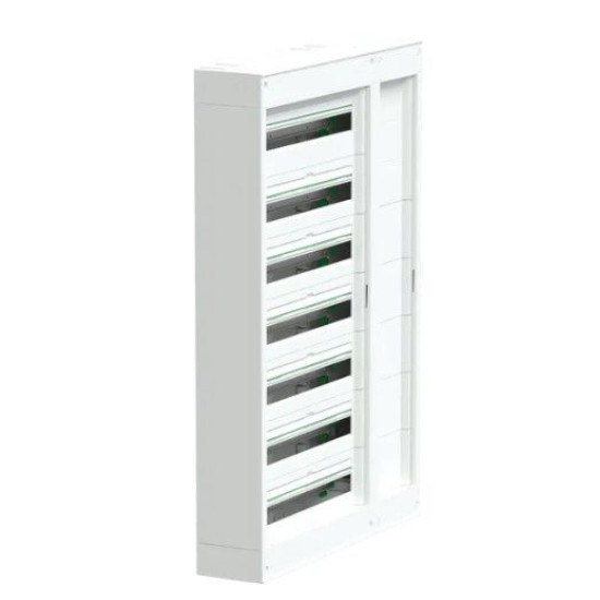 Щит навісний Schneider Electric PrismaSeT S LVSSD724 з розподільчим каналом 7 рядів 24 модулі
