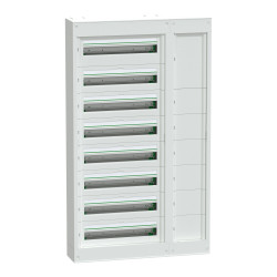 Щит навісний Schneider Electric PrismaSeT S LVSSD824 з розподільчим каналом 8 рядів 24 модулі
