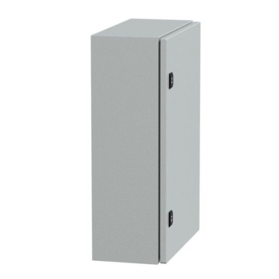 Шафа Schneider Electric SPACIAL NSYCRN64200P CRN 600х400х200мм з монтажною панеллю