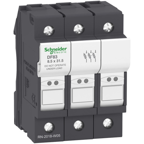 Тримач запобіжників Schneider Electric TeSys DF83 3P 25A 8,5х31,5 M