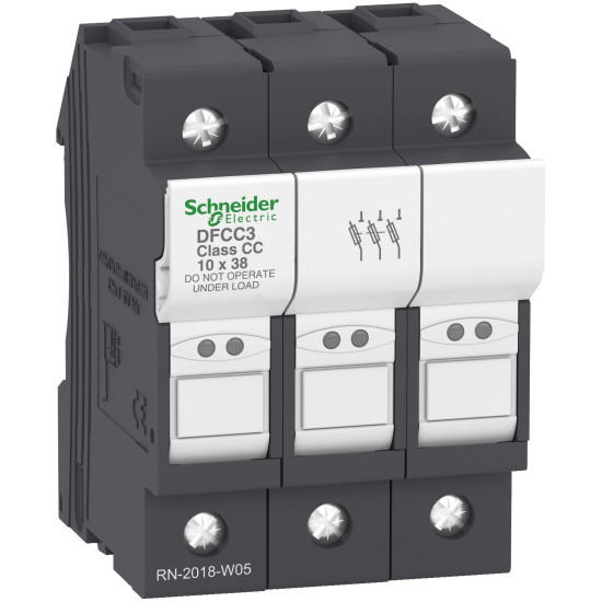 Тримач запобіжників Schneider Electric TeSys DFCC3 3P 30A CLASS CC