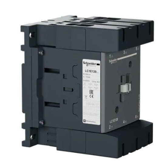 Контактор Schneider Electric LC1E120B5 3Р Е 120А АС3 24В
