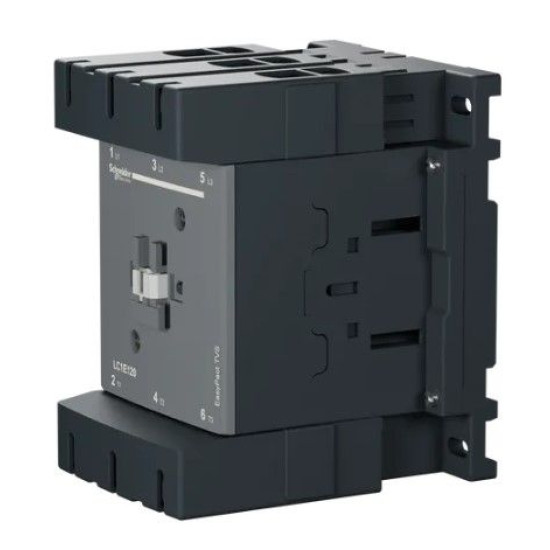 Контактор Schneider Electric LC1E120Q5 3Р Е 120А АС3 380В