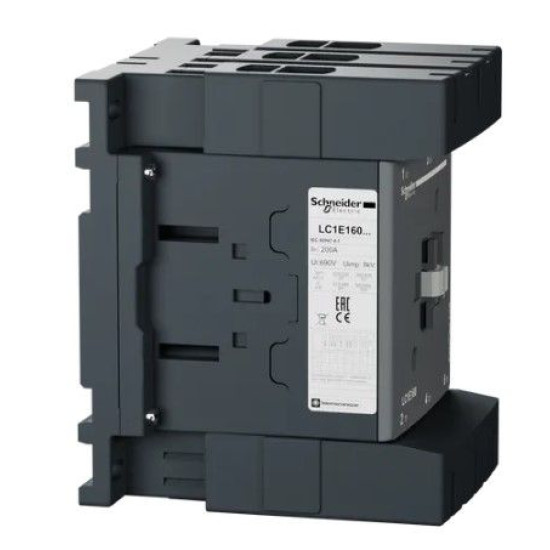 Контактор Schneider Electric LC1E160B5 3Р Е 160А АС3 24В