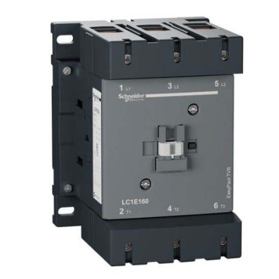 Контактор Schneider Electric LC1E160Q5 3Р Е 160А АС3 380В
