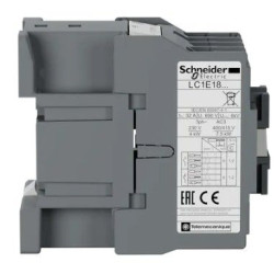 Контактор Schneider Electric LC1E1801F5 3Р Е 1NC 18А АС3 110В