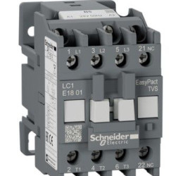 Контактор Schneider Electric LC1E1801B5 3Р Е 1NC 18А АС3 24В