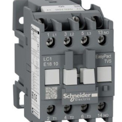 Контактор Schneider Electric LC1E1810Q5 3Р Е 1NO 18А АС3 380В
