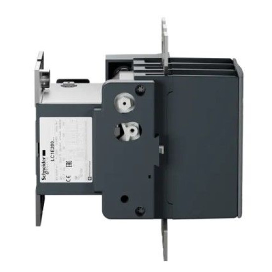 Контактор Schneider Electric LC1E200Q5 3Р Е 200А АС3 380В